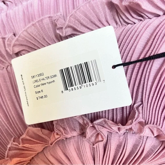 AMUR Lorelie Halter Gown - Picture 4 of 14